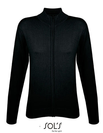 Women´s Zipped Knitted Cardigan Gordon