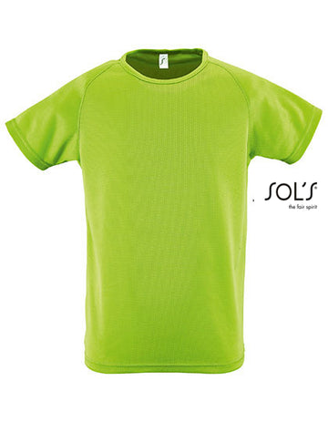 Kids´ Raglan Sleeved T-Shirt Sporty