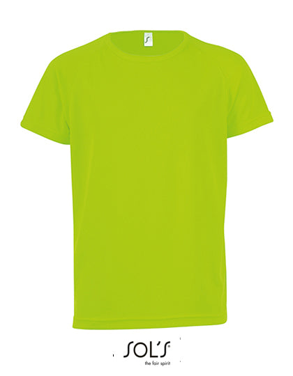Kids´ Raglan Sleeved T-Shirt Sporty