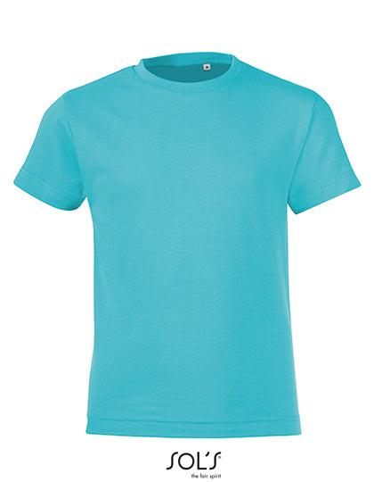 Kids´ Round Collar T-Shirt Regent Fit
