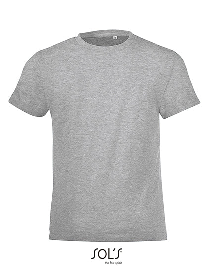 Kids´ Round Collar T-Shirt Regent Fit