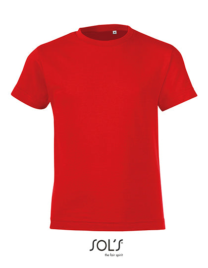 Kids´ Round Collar T-Shirt Regent Fit