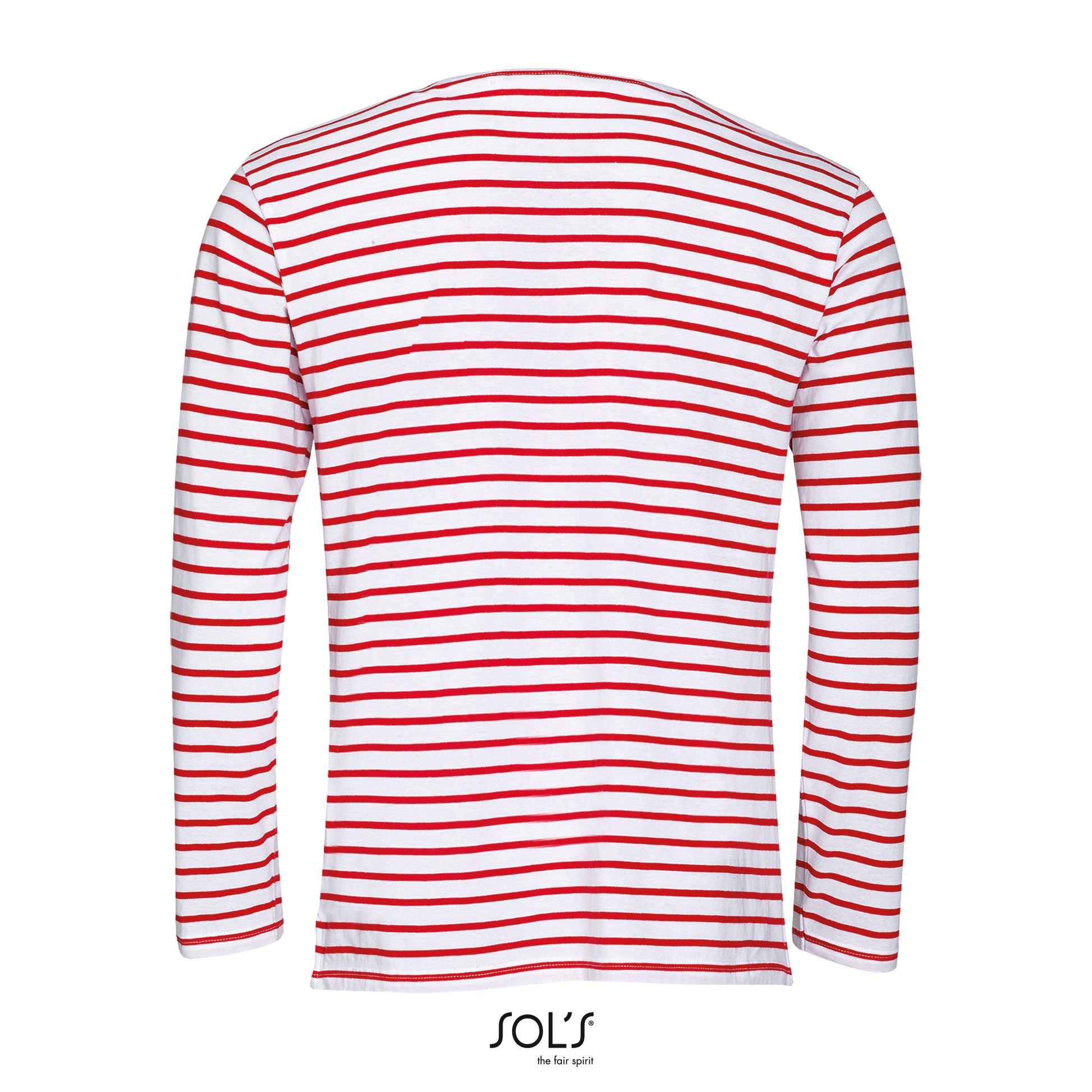 Men´s Long Sleeve Striped T-Shirt Marine
