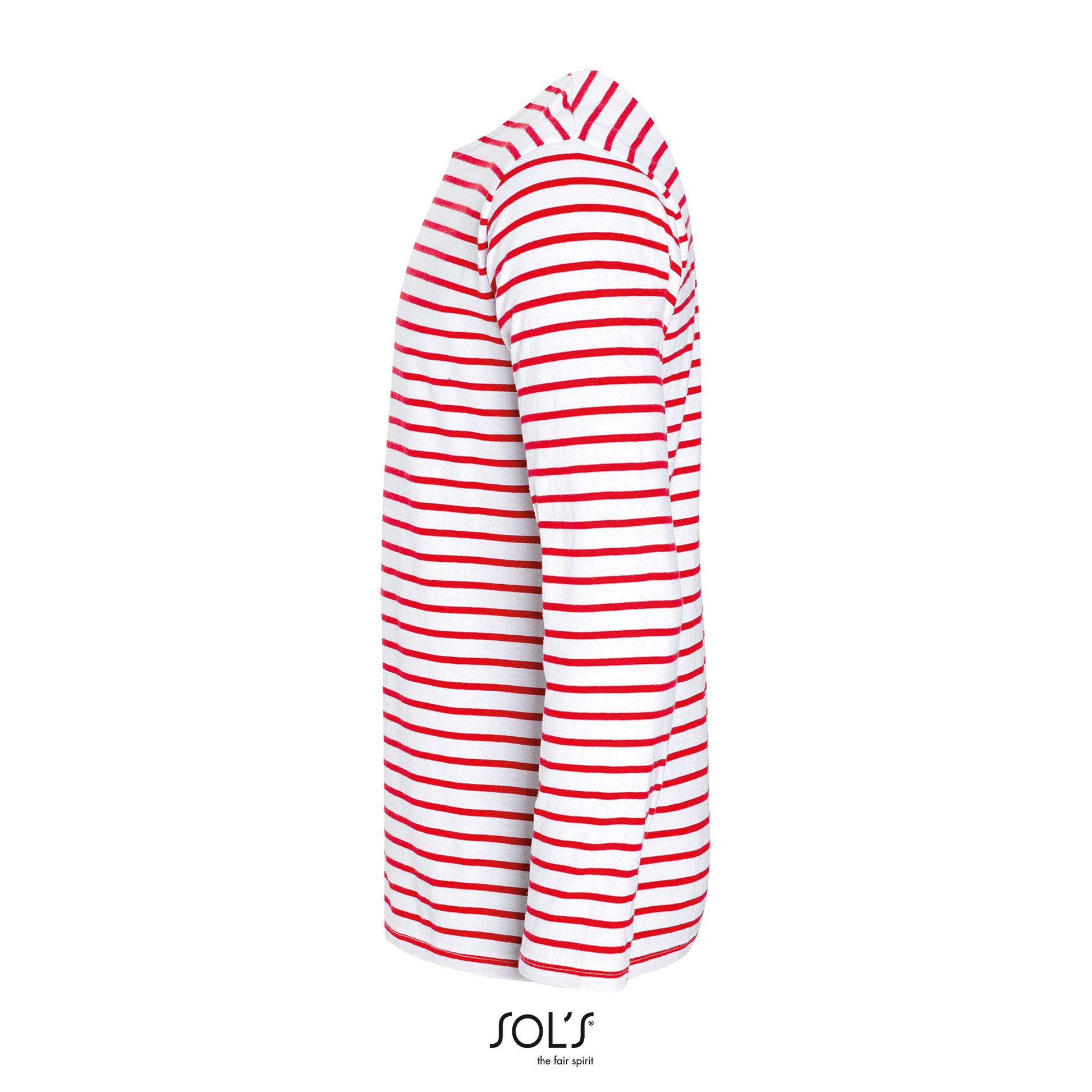 Men´s Long Sleeve Striped T-Shirt Marine