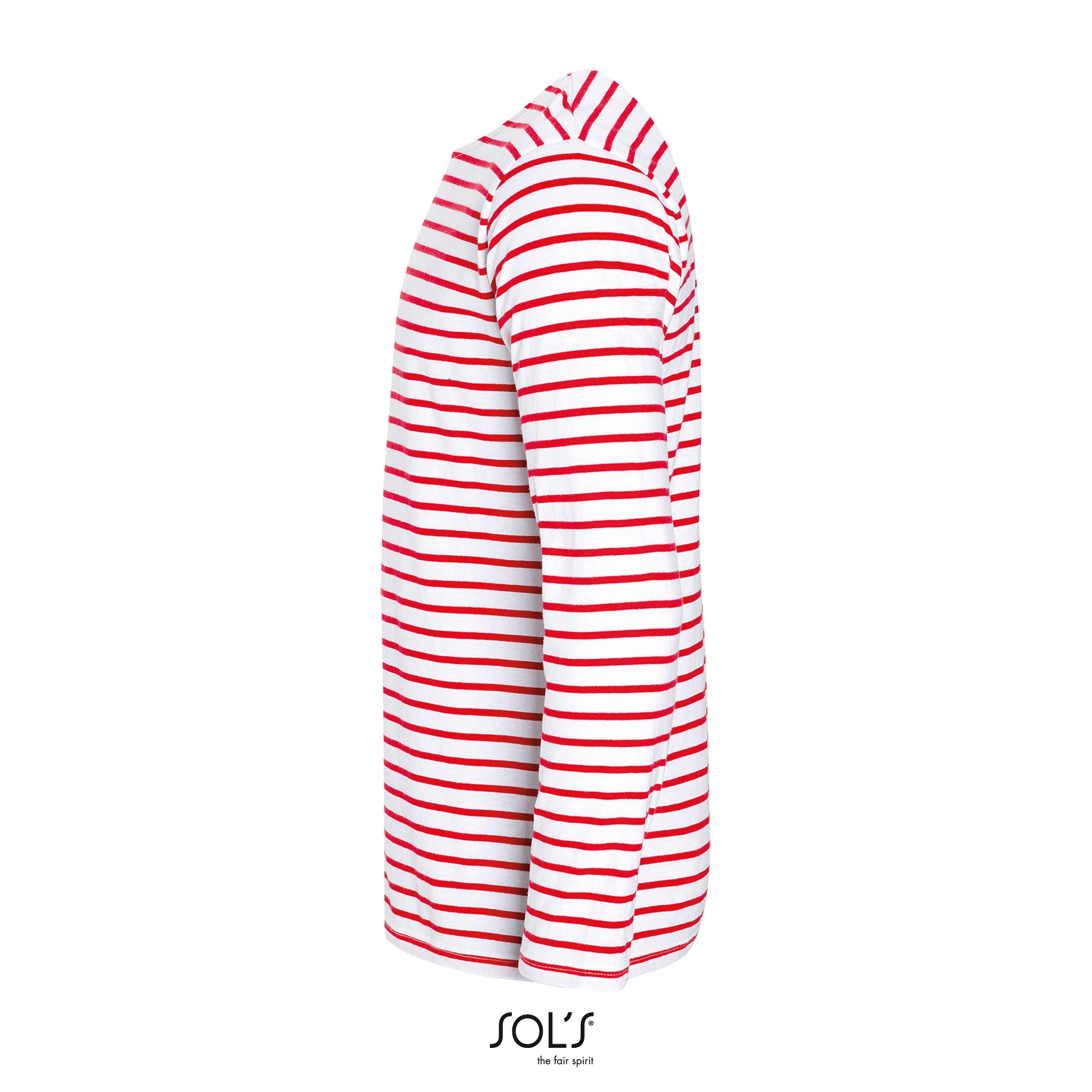 Men´s Long Sleeve Striped T-Shirt Marine