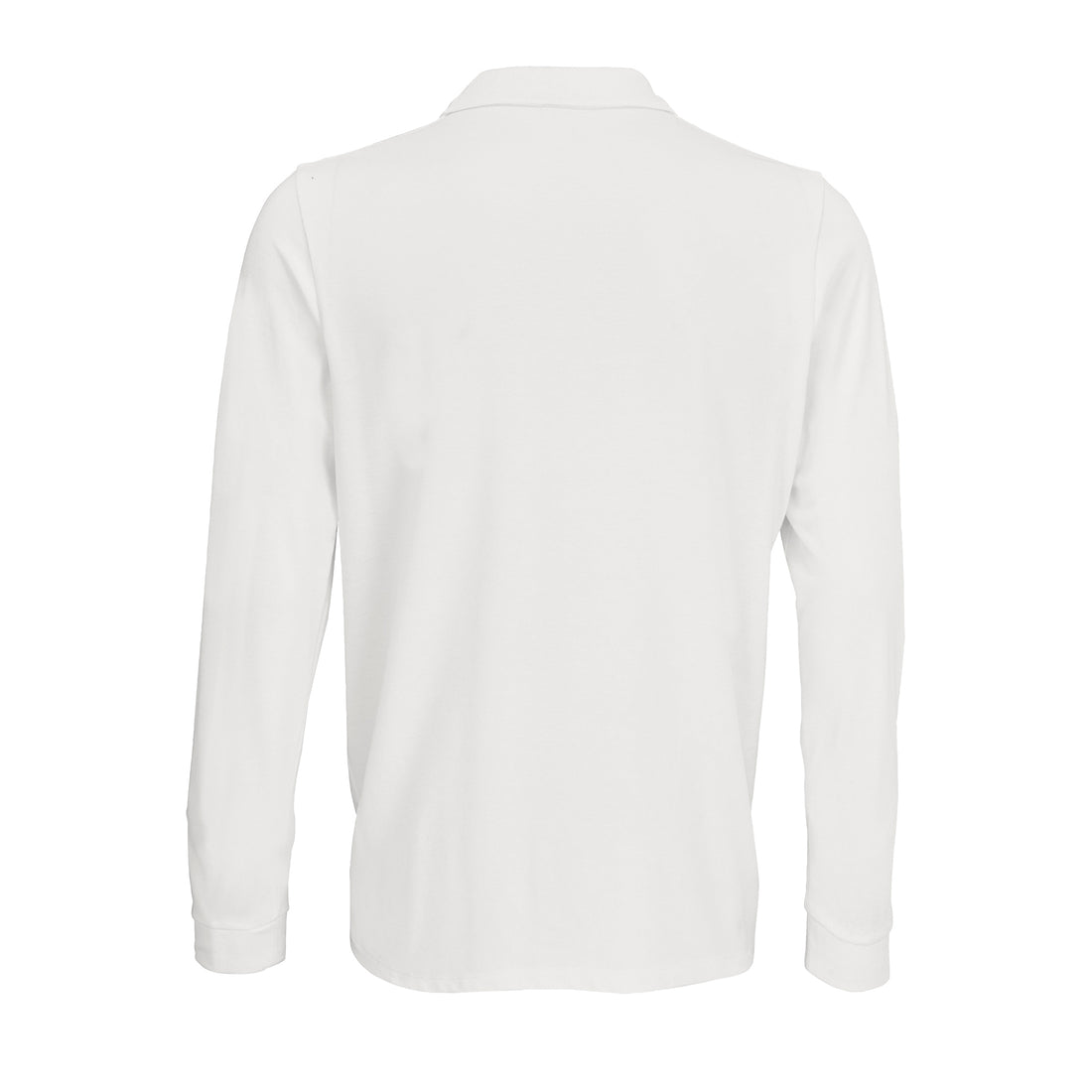 Unisex Long Sleeve Polycotton Polo Shirt