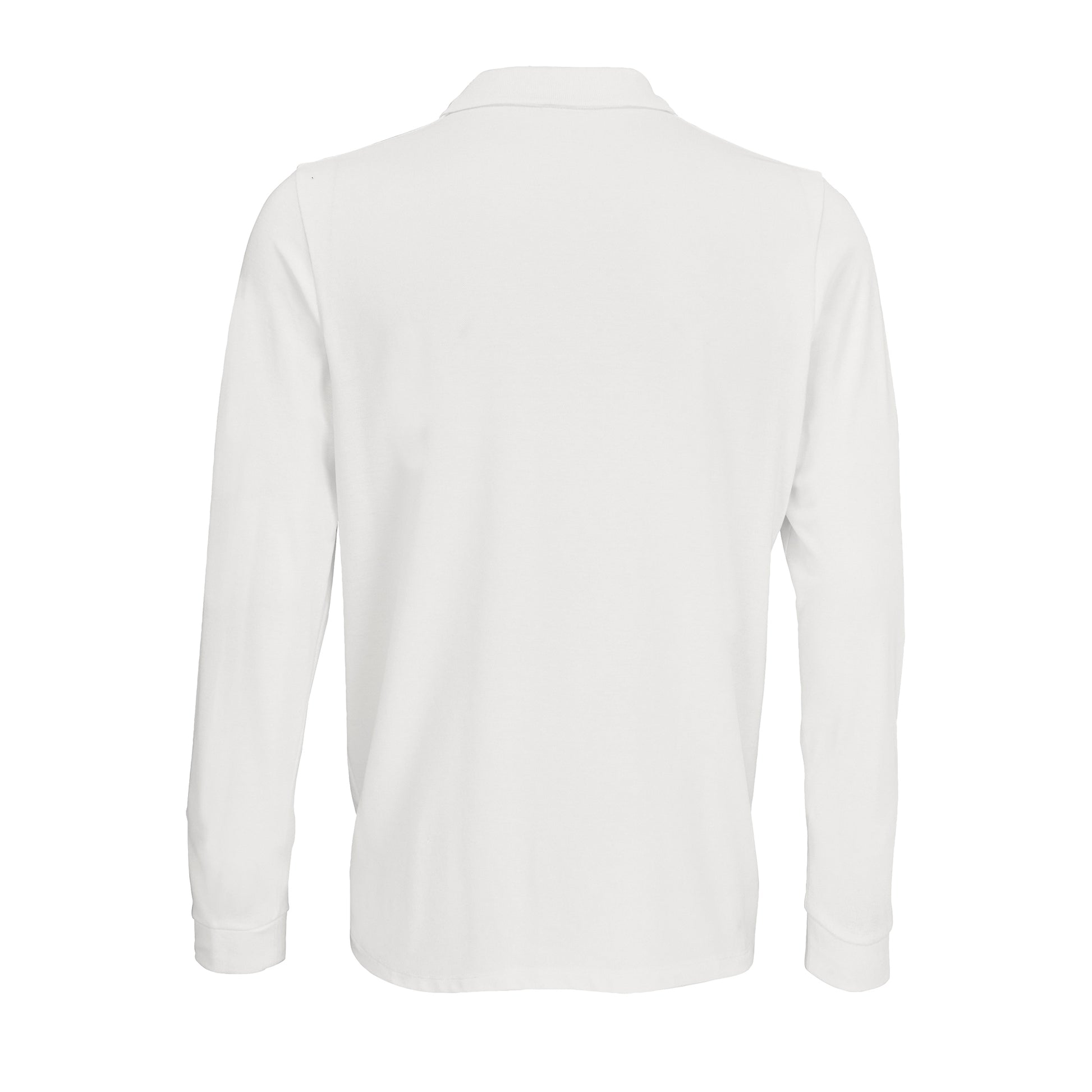 Unisex Long Sleeve Polycotton Polo Shirt