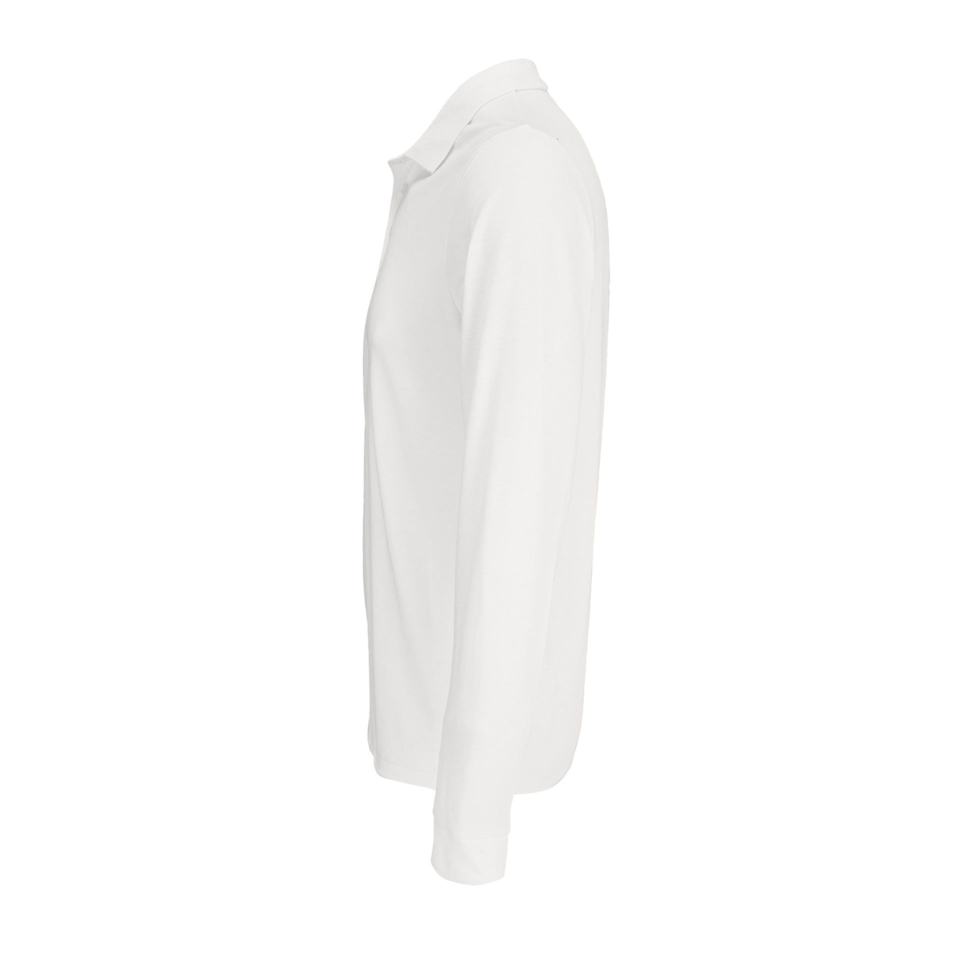 Unisex Long Sleeve Polycotton Polo Shirt