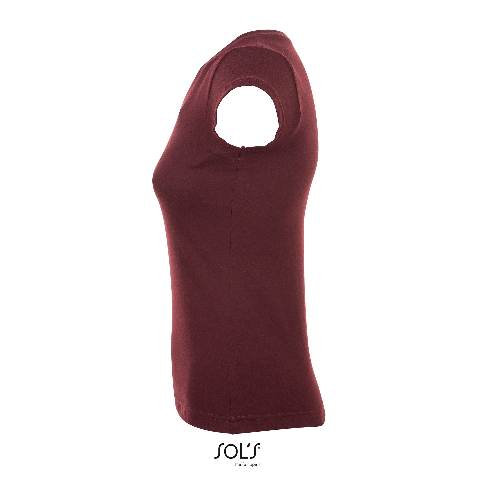 Women´s V-Neck-T-Shirt Moon