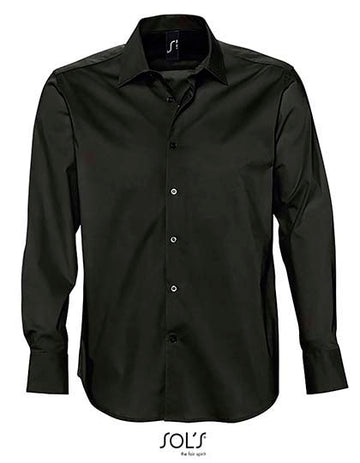 Men´s Stretch-Shirt Brighton Long Sleeve