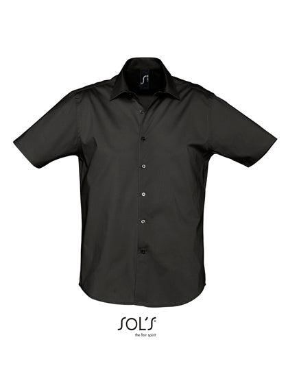 Men´s Stretch-Shirt Broadway Short Sleeve