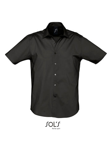 Men´s Stretch-Shirt Broadway Short Sleeve
