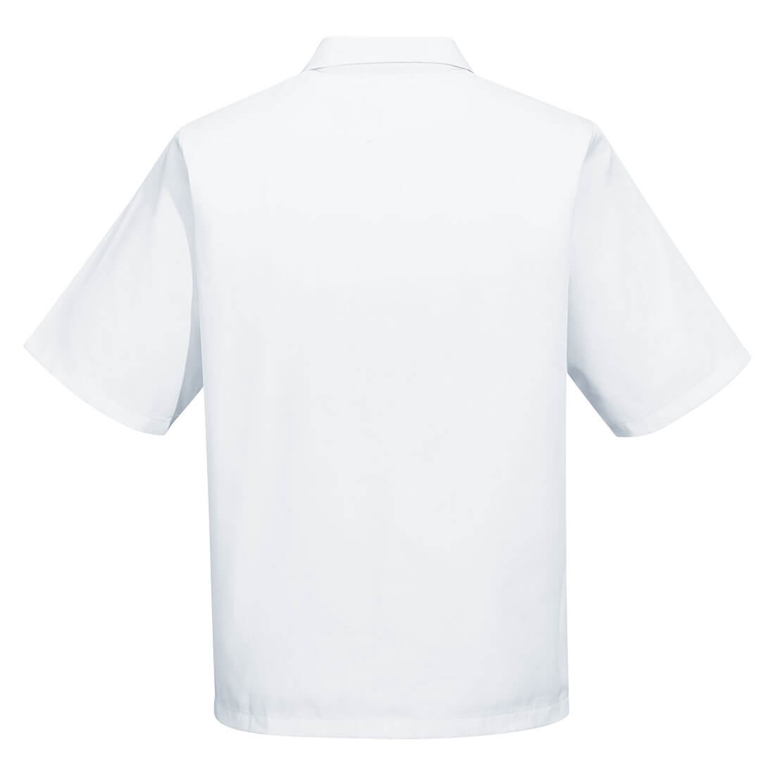 Shirt zonder zakken met korte mouwen