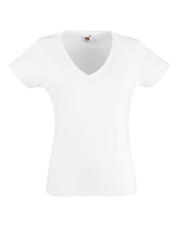 Lady-Fit Valueweight V-Neck T