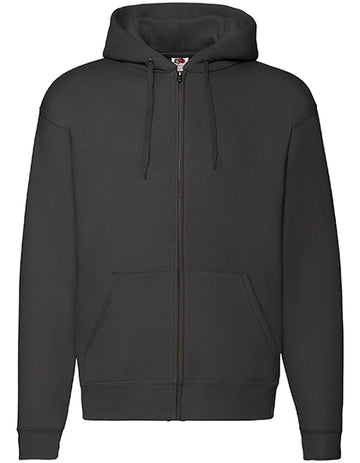 Zip Through Hooded Sweat Premium