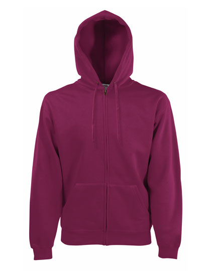 Zip Through Hooded Sweat Premium
