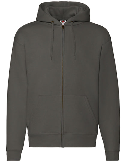 Zip Through Hooded Sweat Premium