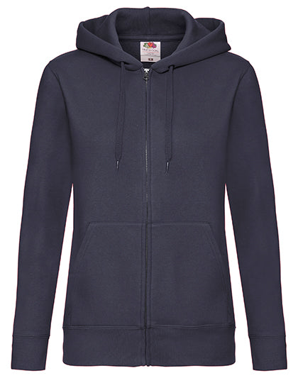 Lady-Fit Hooded Sweat Jacket Premium