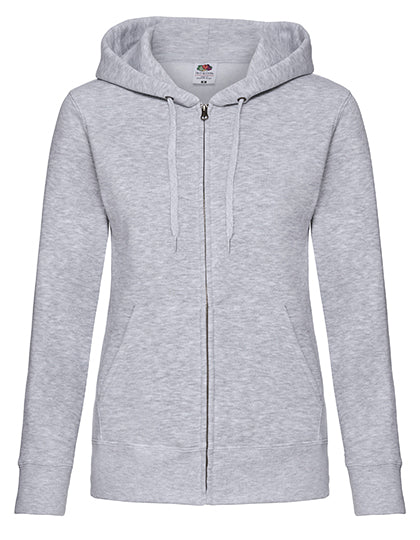 Lady-Fit Hooded Sweat Jacket Premium