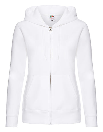 Lady-Fit Hooded Sweat Jacket Premium