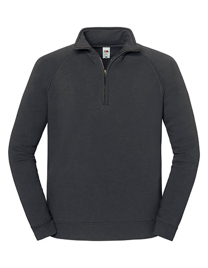 Iconic Premium Zip Neck Sweat
