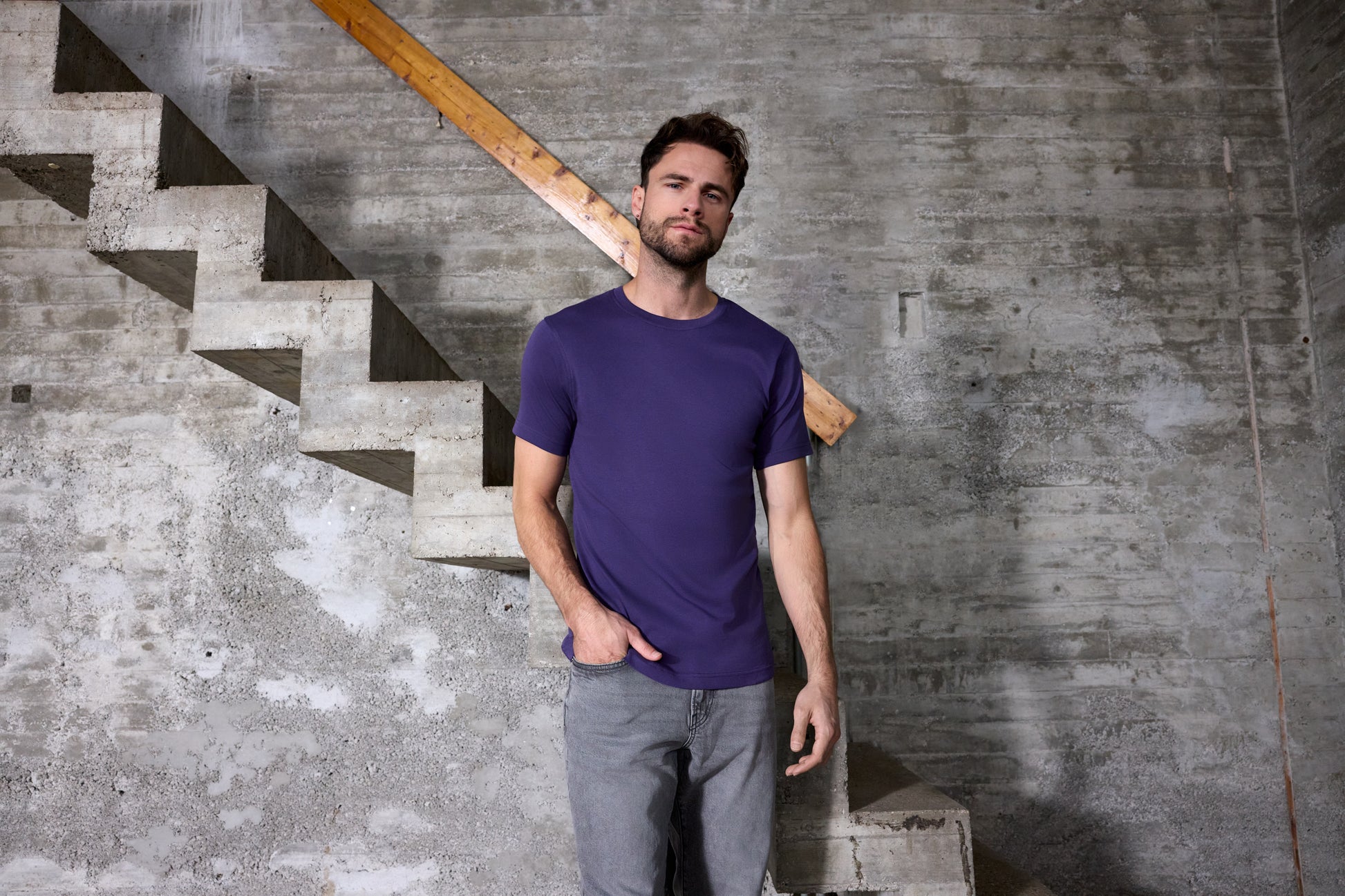 Men's T-shirt 1:1 Rib OCS Standard