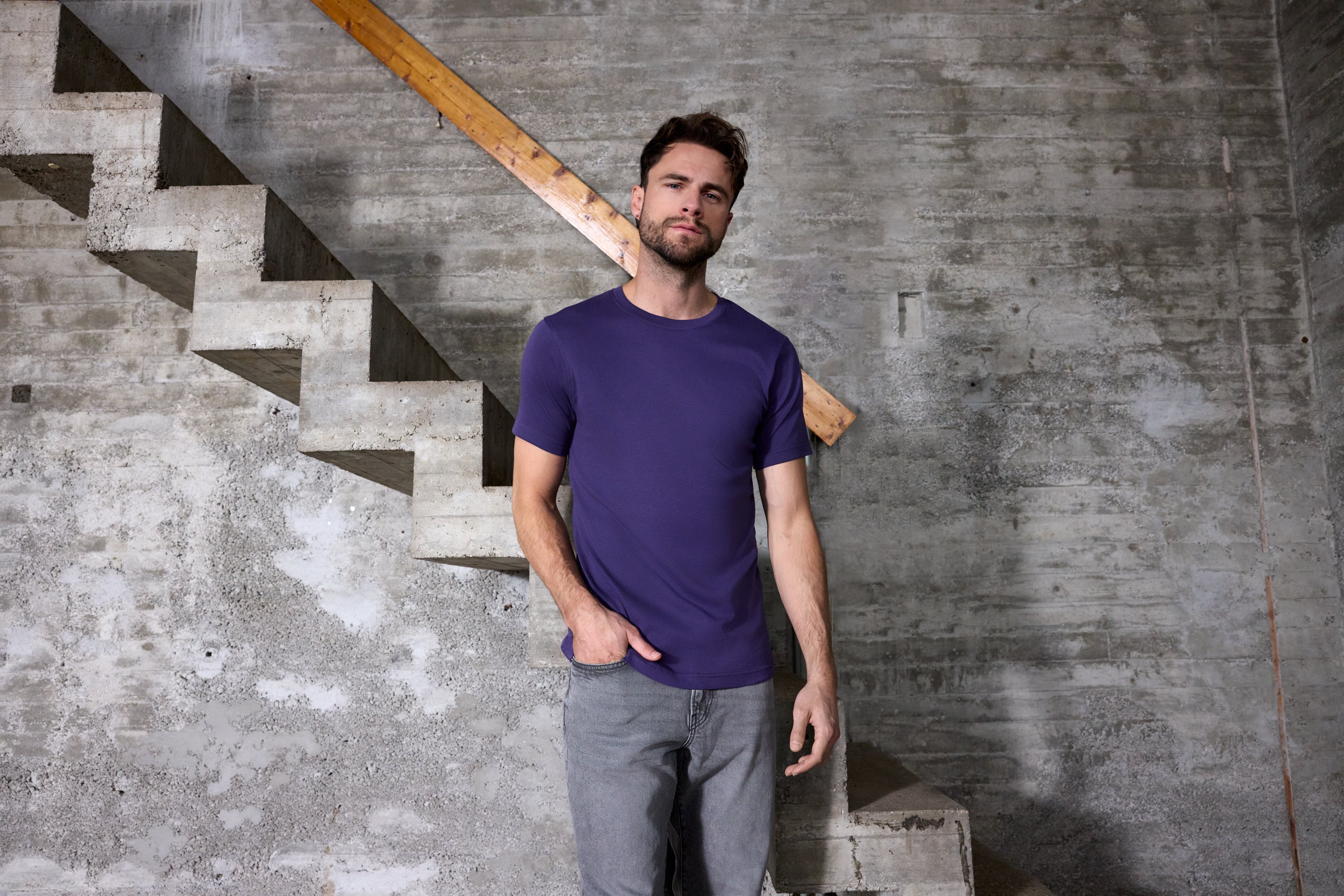 Men's T-shirt 1:1 Rib OCS Standard