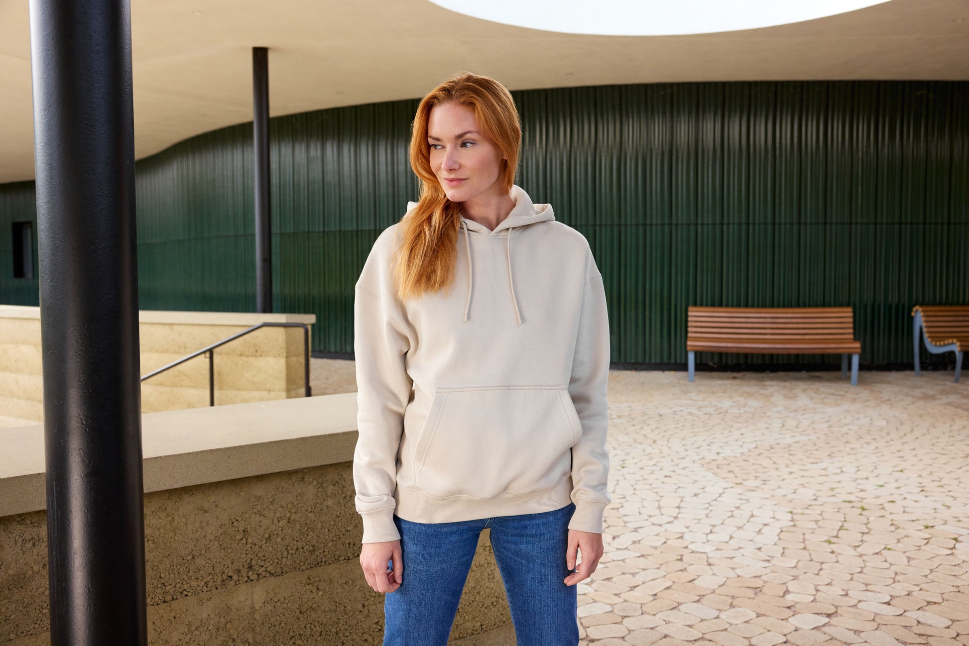 Oversized Sweat Hoody Unisex OCS Blended & RCS