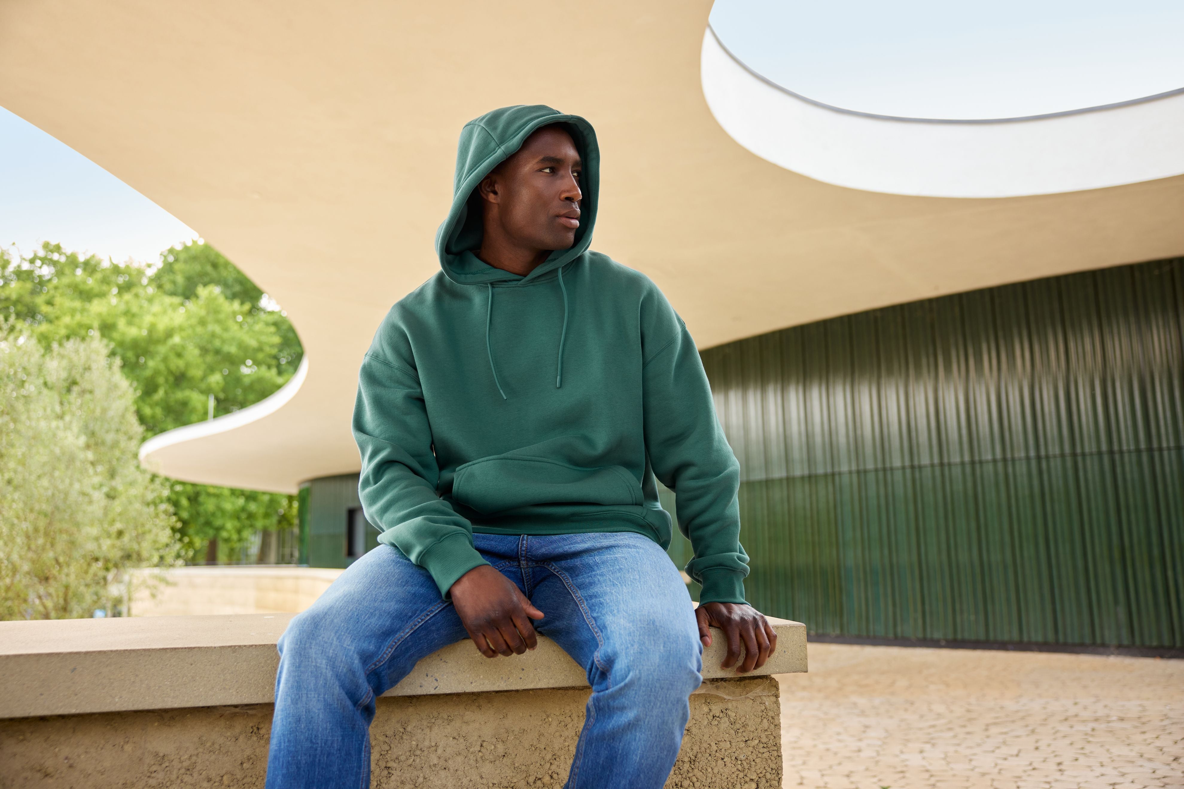 Oversized Sweat Hoody Unisex OCS Blended & RCS