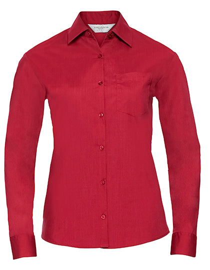 Ladies' LSL Poly-Cotton Easy Care