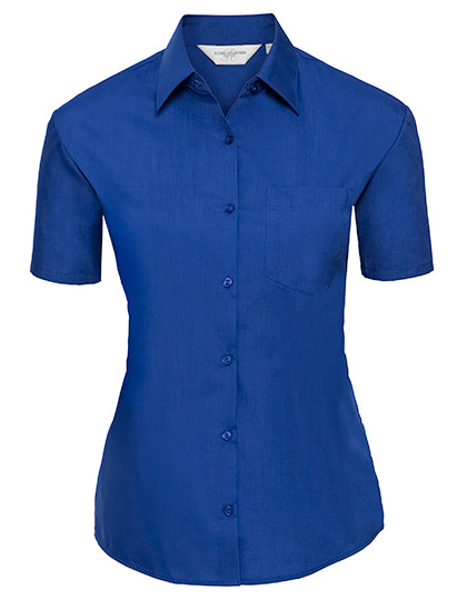 Ladies' SS Poly-Cotton Easy Care