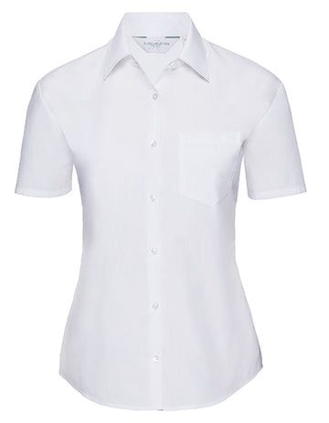 Ladies' SS Poly-Cotton Easy Care