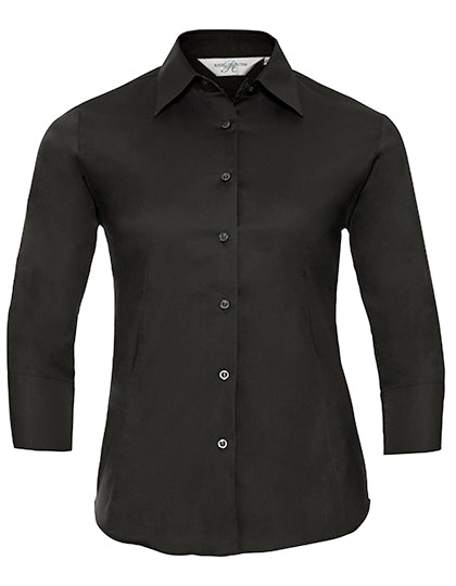 Ladies' 3/4 Sleeve Easy Care Fitted Shirt