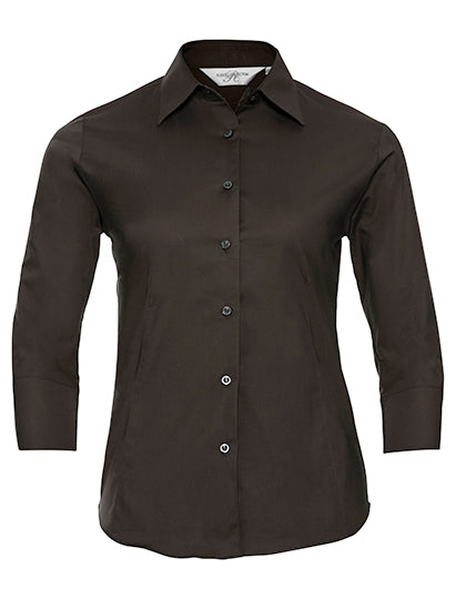 Ladies' 3/4 Sleeve Easy Care Fitted Shirt