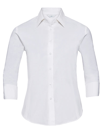 Ladies' 3/4 Sleeve Easy Care Fitted Shirt