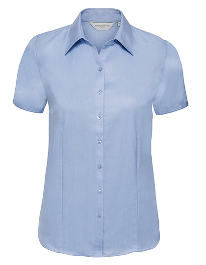 Ladies' SS Utimate Herringbone Shirt