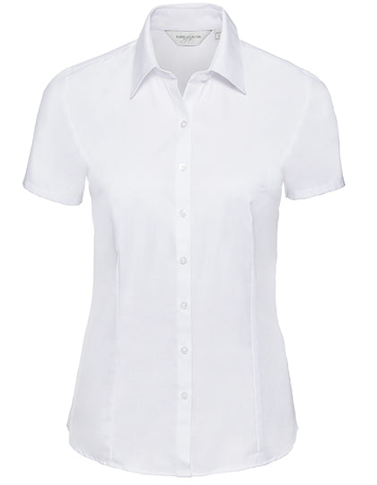 Ladies' SS Utimate Herringbone Shirt