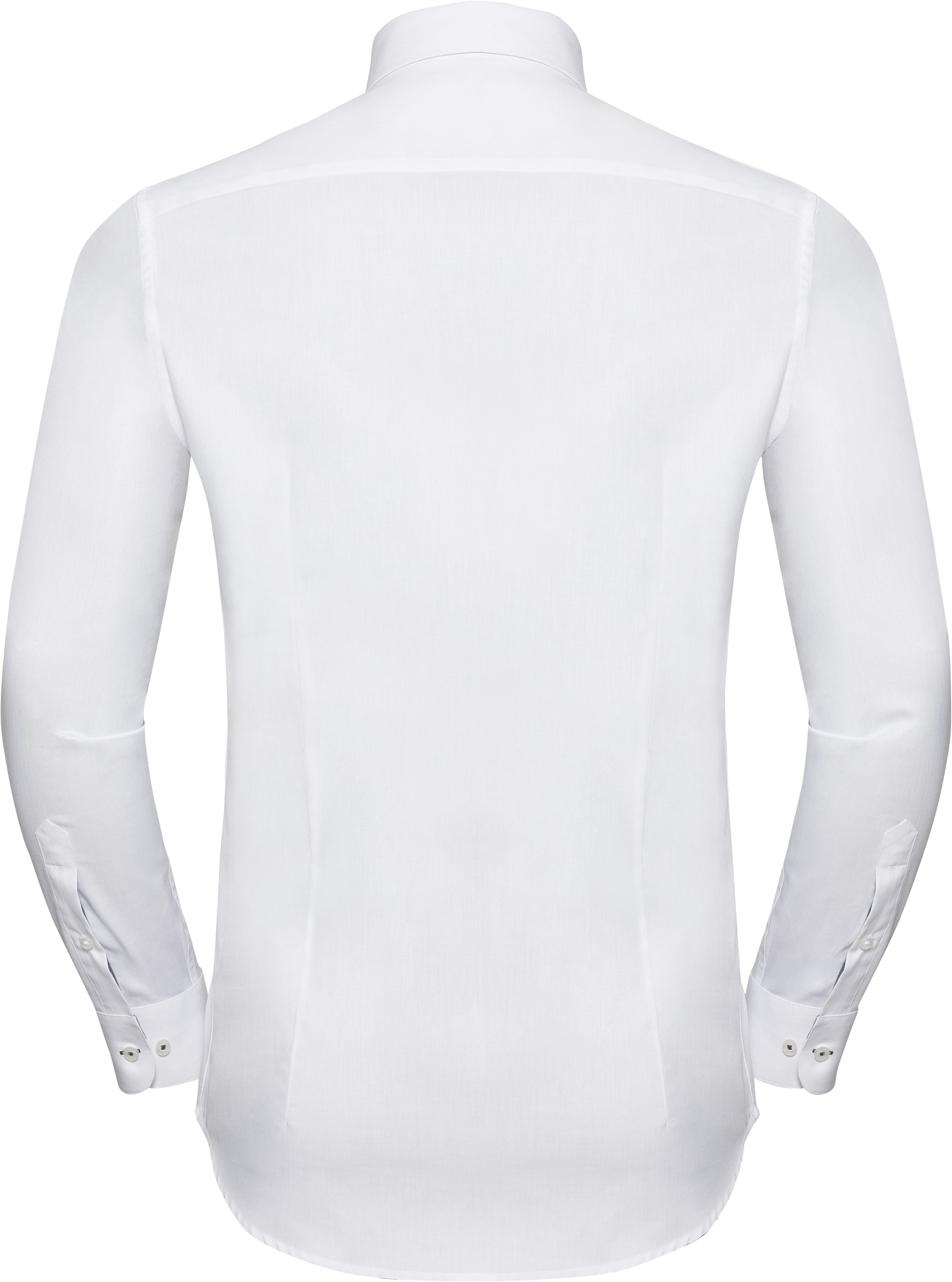 Men's LSL Tailored Contrast Herringbone Shirt