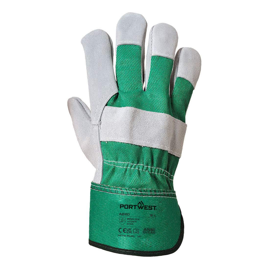 Premium Chrome Rigger Handschoen