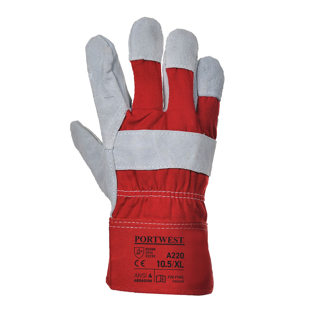 Premium Chrome Rigger Handschoen