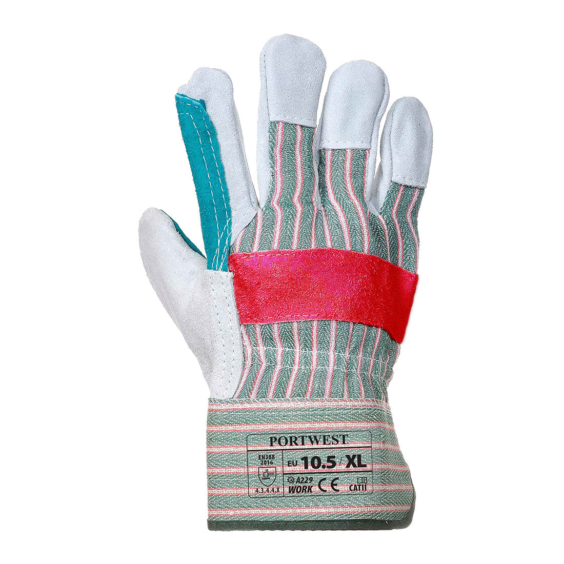 Klassieke Rigger handschoen met dubbel laags handpalm