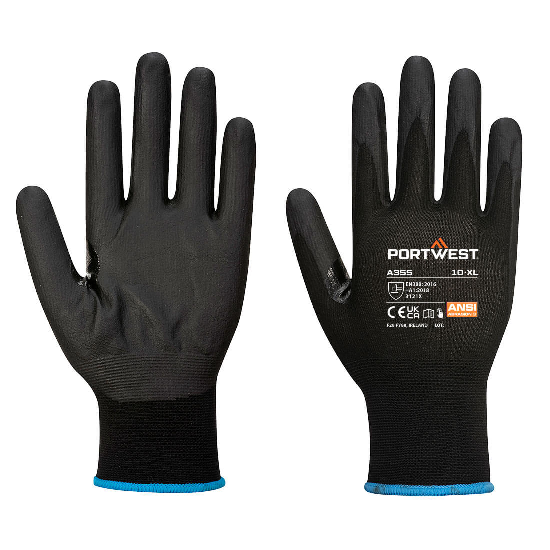 NPR15 Touchscreenhandschoen van nitrilschuim (PK12)