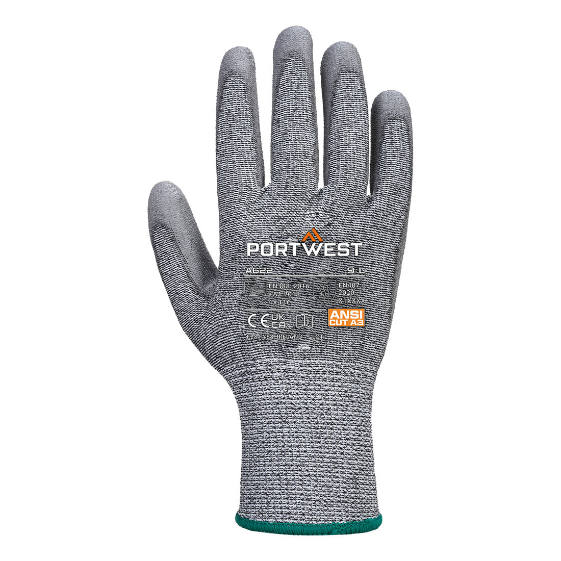 MR Snijbestendige handschoen met PU handpalm