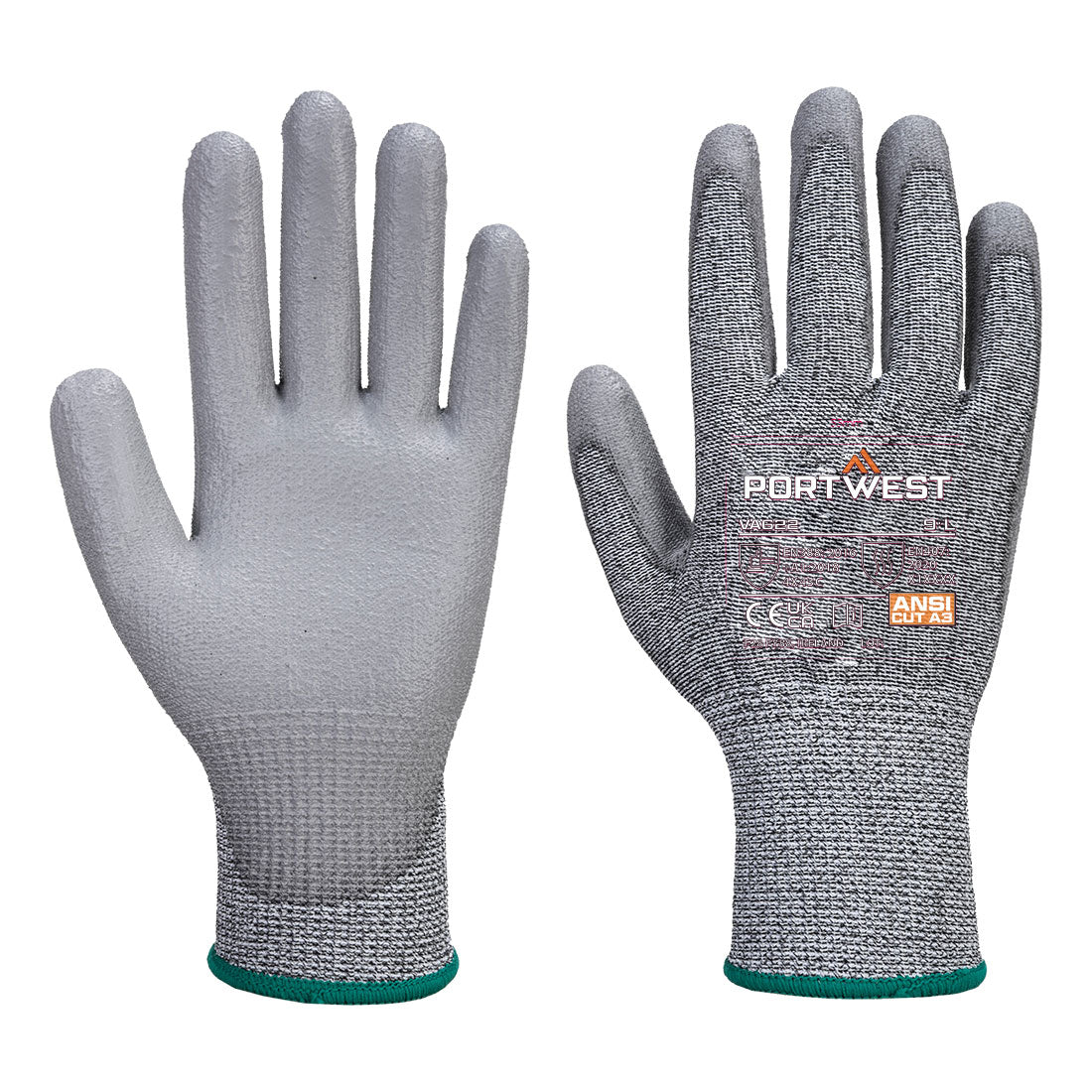 MR Snijbestendige handschoen met PU handpalm