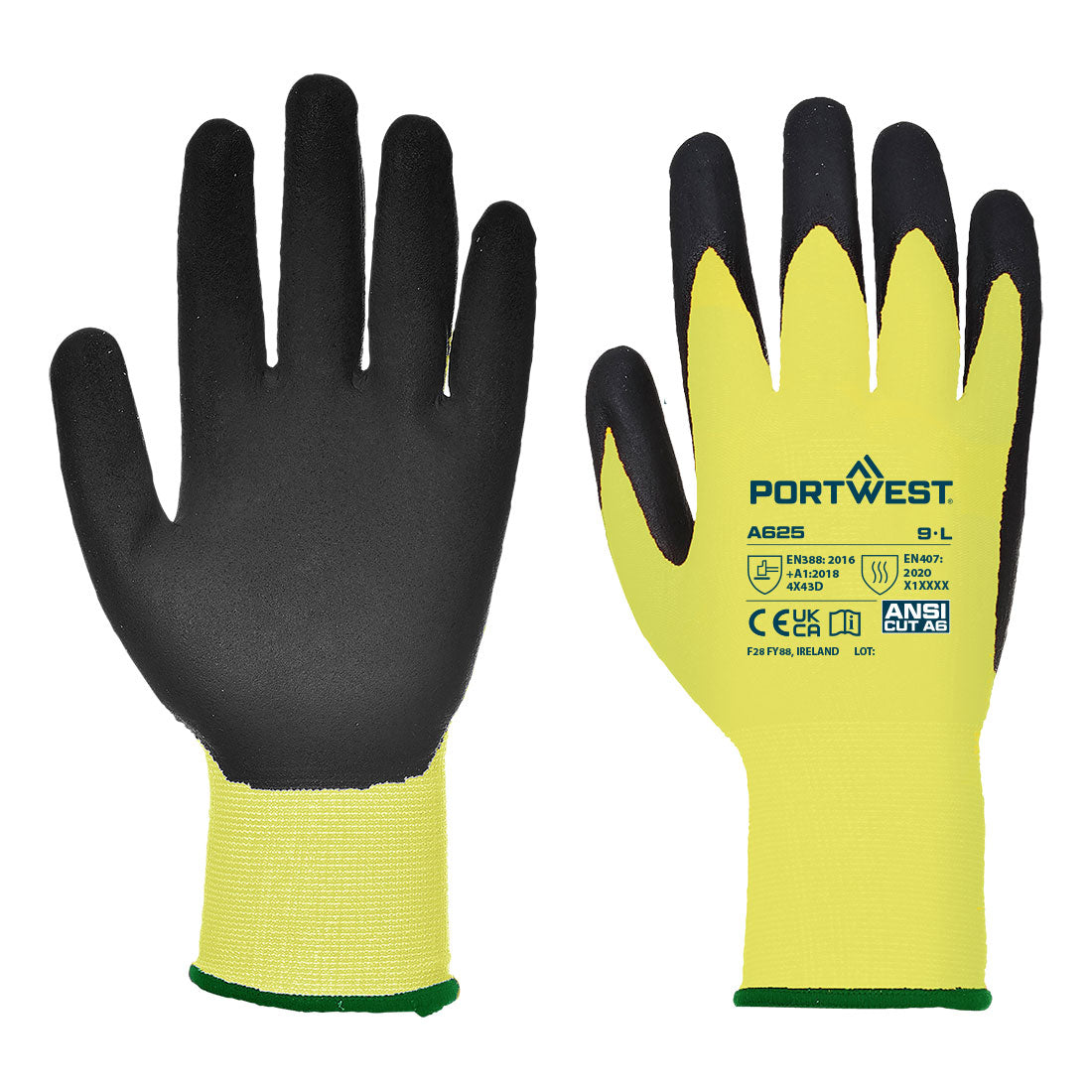 Hi-Vis Snijbestendige Handschoen