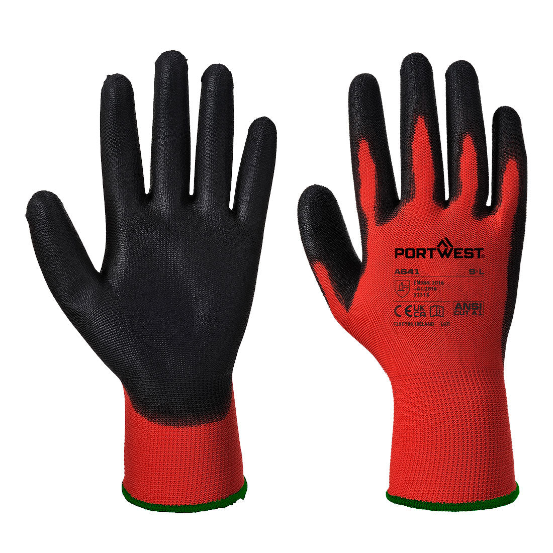 Rood - PU Handschoen