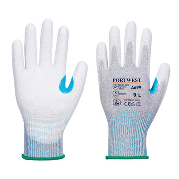 LR13 ESD PU Palm Handschoen - 12 pr