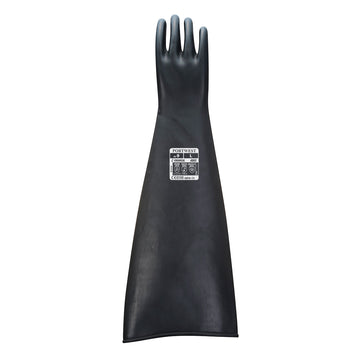 Zwaargewicht latex-rubberhandschoen 600 mm