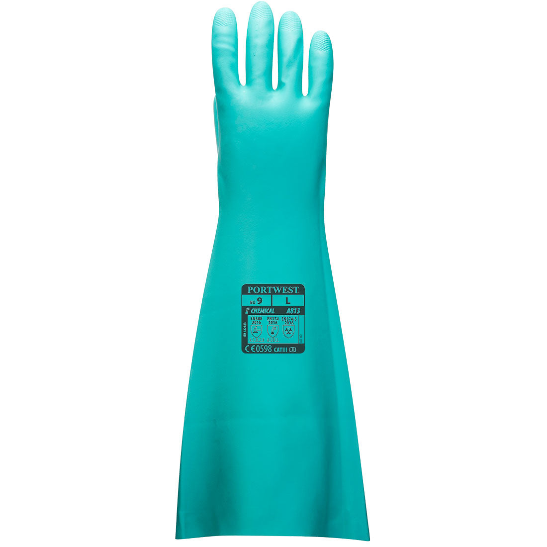 Verlengde lengte Nitrile handschoen