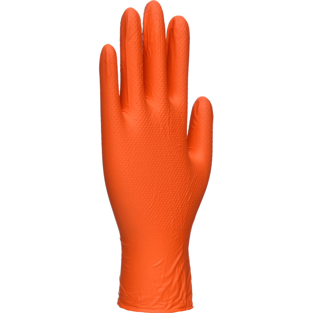 Oranje HD Wegwerphandschoen (Pk100)
